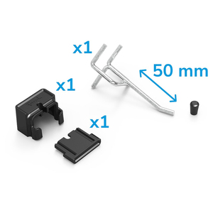 Ganchos de herramienta Fami The Block de 50mm con sistema antivuelco (10 uds) - Product Image 2