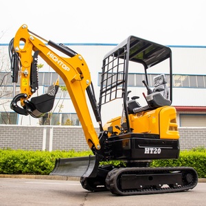 Produits les plus vendus Livraison gratuite Mini-excavatrice 2 tonnes avec système hydraulique performant et pompe moteur, machine de terrassement sur chenilles - Product Image 5