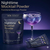Poudre de boisson relaxante pour le sommeil, à base de magnésium et d'acides aminés, pour la nuit, fabrication OEM, vente en gros, directement de l'usine
