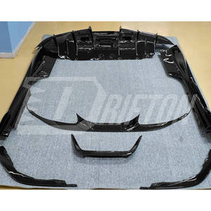 Faldas laterales de fibra de carbono para Ferrari F8 Tributo Spider 2019-2022 - Product Image 3