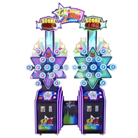 Machine de jeu d'arcade à monnayeur Threeplus pour 2 joueurs, en métal, avec interface en anglais