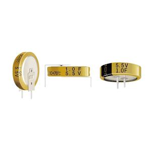 BSSY)Korchip Ultracondensateur Série <span class=keywords><strong>DCL</strong></span> Bonne Qualité 5.5V 1F Grande Capacité Condensateur de Type Pièce de Monnaie Super Condensateur Vente Chaude - Product Image 1