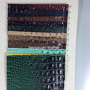 Cuero de imitación <span class=keywords><strong>croc</strong></span>, cuero de imitación azul, rollo de cuero para caja de joyería - Product Image 5