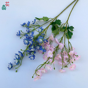 Fleurs artificielles en soie mélangée, décorations de mariage, style romantique et rêveur, arrangements floraux à tige unique en forme de céleri - Product Image 3