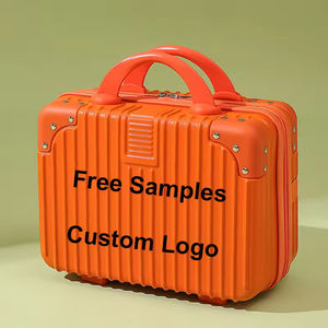 Maletín <span class=keywords><strong>de</strong></span> <span class=keywords><strong>Maquillaje</strong></span> Portátil <span class=keywords><strong>de</strong></span> Viaje <span class=keywords><strong>de</strong></span> 14 Pulgadas al por Mayor, Bolsa <span class=keywords><strong>de</strong></span> Cosméticos <span class=keywords><strong>de</strong></span> Belleza para Mujer, Maletín <span class=keywords><strong>de</strong></span> ABS para Viaje, Fabricación <span class=keywords><strong>de</strong></span> Maletas <span class=keywords><strong>de</strong></span> Mano, Caja <span class=keywords><strong>de</strong></span> Regalo Portátil - Product Image 1