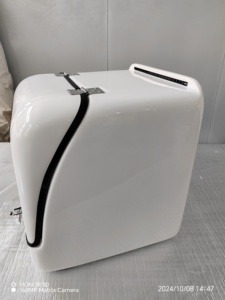 Accessoires pour coffre arrière de véhicule, casque, sac à dos, porte-bagages de vélo, porte-bagages de <span class=keywords><strong>moto</strong></span>, coffre de rangement en fibre de verre - Product Image 4