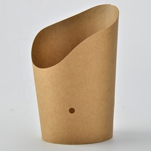 Pieghevole di carta usa e getta di carta hamburger e patatine fritte <span class=keywords><strong>box</strong></span> - Product Image 6
