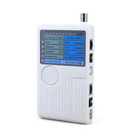 Testeur de câble réseau professionnel 4 en 1 avec module distant pour RJ45/RJ11/USB/BNC, installation et maintenance de câbles LAN