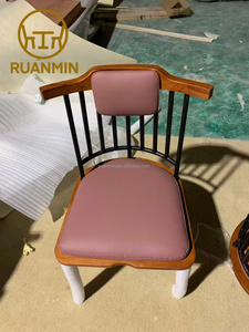 Muebles de <span class=keywords><strong>Hierro</strong></span> Modernos y Clásicos para Restaurantes, Duraderos, para Cafeterías Comerciales, Restaurantes de Barbacoa, con un Estilo Ecológico para Comida Rápida - Product Image 6