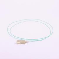 Câble à fibres optiques multimode LSZH SC-UPC OM3 de 0,9 mm et 1 m de longueur, pigtail pour réseau FTTH, facile à dénuder