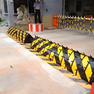얕은 묻힌 지하 원격 제어 교통 장벽 유압 완전 자동 도로 차단기 - Product Image 4
