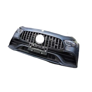 Parachoques Delantero <span class=keywords><strong>AMG</strong></span> Usado de ABS con Recortes para Faros Antiniebla para <span class=keywords><strong>Mercedes</strong></span> <span class=keywords><strong>GT</strong></span> X290 GT50 GT53 GT63S GT43 - Product Image 2