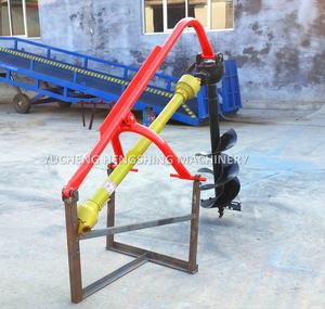 สว่านเจาะดิน,เจาะรูหลังขุดดินพร้อมรถแทรกเตอร์ - Product Image 3