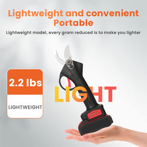 <span class=keywords><strong>Sécateur</strong></span> <span class=keywords><strong>électrique</strong></span> sans fil à moteur sans balais, capacité de coupe de 25 mm, pour <span class=keywords><strong>vigne</strong></span> et pommier, avec 2 batteries, OEM - Product Image 3