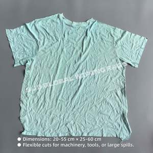 Trapo Industrial Multicolor 100% Algodón, Bolsa de 25 Kilos, Trapos de Tela Reciclada de Color Claro para Limpieza - Product Image 3