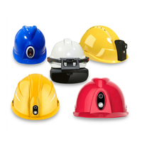 Casque de sécurité avec caméra SOS, casque de chantier avec lumière, casque de mineur souterrain