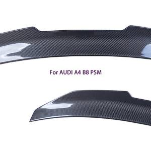 For B8 Sedan PSM Style Carbon Fiber Rear Spoiler Trunk Wing 2008-2011 - Product Image 3