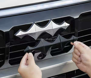 Pour BYD Equation Leopard 8 Décoration de logo Jedi noir de haute qualité à l'avant et à l'arrière du véhicule avec le logo noirci - Product Image 2