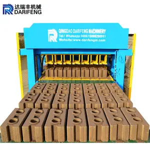 Compressed Red Soil Cement Porous Brick Interlock Price 7-10 Iraq Interlocking Clay Soil Brick Plant