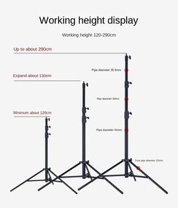 FALCONEYES 2,9m/3,9m/6m/7,3m Hochbelastbares Windbeständiges Aluminium-Stativ 30KG für /Pentax///Sigma/ Private - Product Image 5