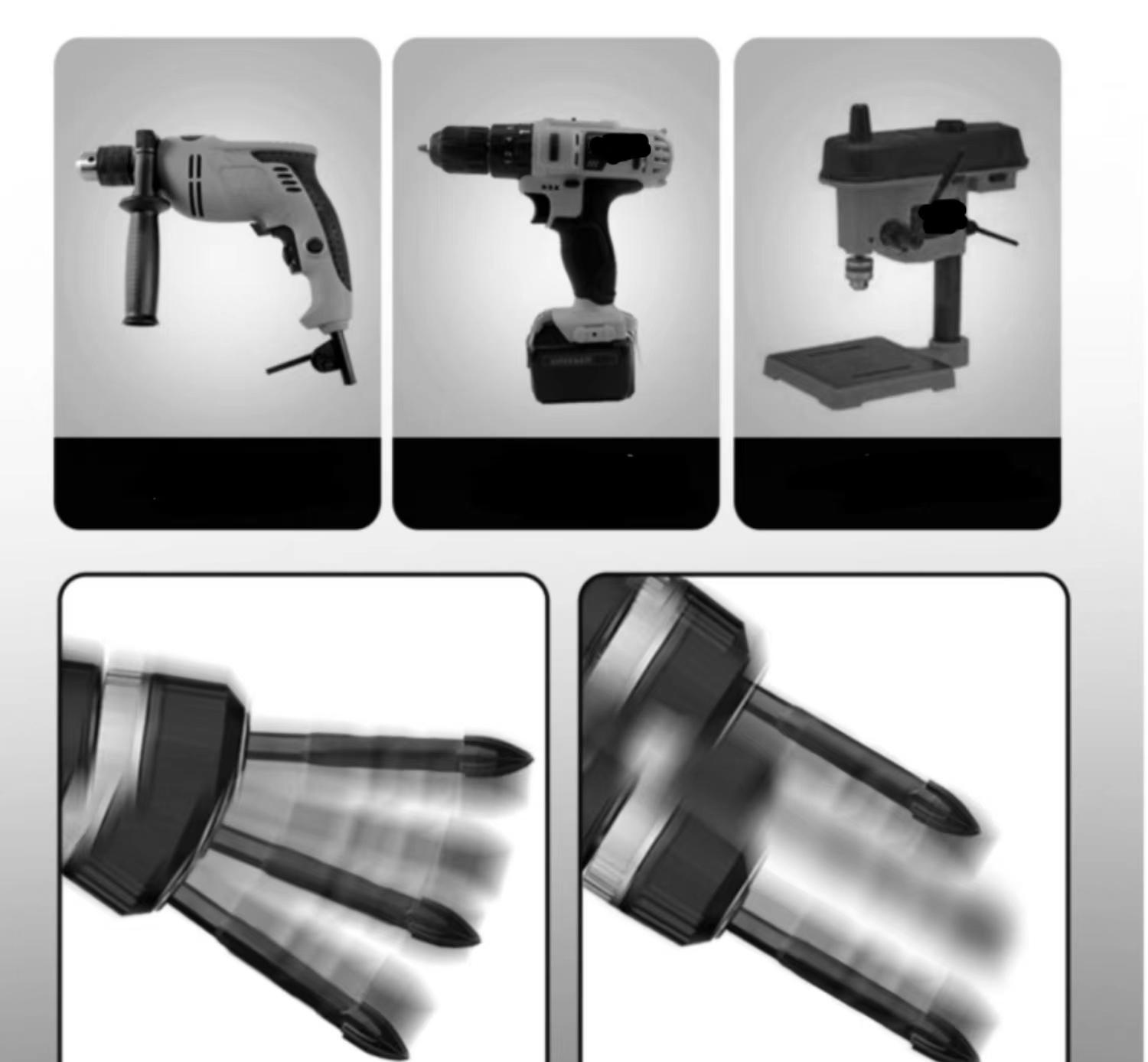 13PCS HSS Straight Shank Twist Drill Bits for Metal WPC and Aluminium