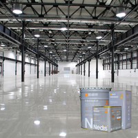 Peinture époxy pour sols, résistante à l'usure, antidérapante, faible teneur en COV, imperméable, pour hôpital, atelier, garage, usine, béton