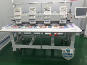 เครื่องปักคอมพิวเตอร์แบบ4หัว15เข็มสำหรับอุตสาหกรรมเสื้อผ้าถุงเท้ากางเกง - Product Image 4