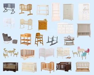 Support de berceau Moïse pour bébé, <span class=keywords><strong>table</strong></span> à <span class=keywords><strong>langer</strong></span>, <span class=keywords><strong>matelas</strong></span> en mousse épaisse, housse de <span class=keywords><strong>matelas</strong></span> amovible, en bois massif, pour utilisation en parc - Product Image 5