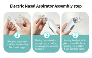 Succionador <span class=keywords><strong>de</strong></span> Nariz <span class=keywords><strong>de</strong></span> bebé 3 modos Succionador <span class=keywords><strong>de</strong></span> Nariz <span class=keywords><strong>de</strong></span> bebé y cabezal <span class=keywords><strong>de</strong></span> succión <span class=keywords><strong>de</strong></span> silicona <span class=keywords><strong>de</strong></span> grado alimenticio Luz nocturna y función <span class=keywords><strong>de</strong></span> música - Product Image 6