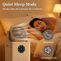 Purificador de Aire Inteligente 3 en 1 AVICHE con Humidificador y Ventilador, Nuevo Combo de Tendencia para Hogar, Bebés, Salón, Oficina con Monitoreo de Aire