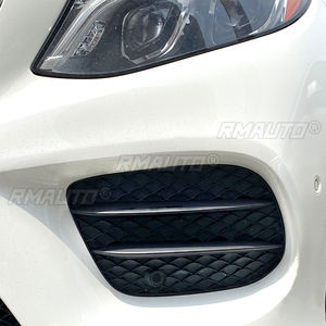 Rejillas de malla negras para faros antiniebla delanteros de coche para Mercedes-Benz GLE GLS GLE Coupé W166 X166 C292 2016-2019, accesorios de estilo para coche - Product Image 5