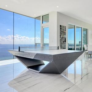 <span class=keywords><strong>Table</strong></span> de tennis de <span class=keywords><strong>table</strong></span> de haute qualité <span class=keywords><strong>Table</strong></span> de <span class=keywords><strong>ping</strong></span>-<span class=keywords><strong>pong</strong></span> de jeu multifonction intérieure et extérieure professionnelle de style moderne - Product Image 2