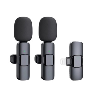 <span class=keywords><strong>Microfono</strong></span> Lavalier Wireless B2B con Connettore Lightning, Mini <span class=keywords><strong>Microfono</strong></span> Portatile per Registrazione <span class=keywords><strong>Audio</strong></span> e Video, Compatibile con iPhone e Android, per Trasmissioni in Diretta - Product Image 1