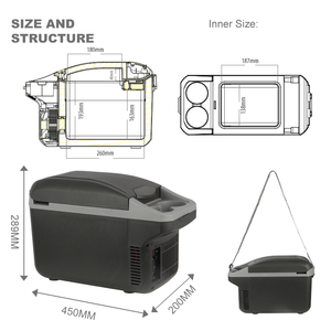 Useful Car Refrigerator Mini Fridge with <strong>USB</strong> 5V Small Vegetables Cooler <strong>Box</strong> Portable Fridge for Car Electric Cooler <strong>Box</strong> - Product Image 6
