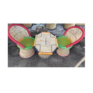 เก้าอี้ไม้ไผ่ดีไซน์ใหม่สุดเก๋ พร้อมปลอกหุ้มถอดได้ สไตล์ฟาร์มเฮาส์ เหมาะสำหรับใช้ในห้องทำงาน ห้องนั่งเล่น ห้องนอน โรงเรียน และอพาร์ตเมนต์ - Product Image 3