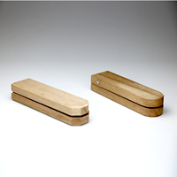 Lampe de bureau en bois pliable, multifonctionnelle, avec support de téléphone et de stylo, de chevet, nouveau Design Original