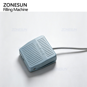 Machine de remplissage de liquides semi-automatique à double tête ZONESUN ZS-TSM07 avec pompe magnétique servo haute performance pour bouteilles, fûts et barils - Product Image 5