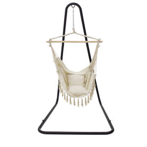 Hot Sell Hangende Schommelstoel Buiten Terras Tuin Schommel Stoel Met Franje En Twee Kussens Niet Standaard - Product Image 1