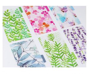 Plastik mat saydam bağlayıcı Tab kartları 6 delik A6 A5 A4 bağlayıcı endeksi bölücüler PVC yerleştirilebilir endeksi sayfa planlayıcısı - Product Image 6
