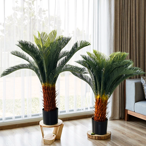 70cm 90cm 110cm pianta decorativa per interni albero artificiale foglia di <span class=keywords><strong>palma</strong></span> - Product Image 1