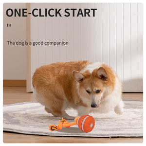 ของเล่นสุนัขอัจฉริยะสุดหรูลูกบอลกลิ้งอัตโนมัติพร้อมการหมุนวน360ชาร์จ USB ได้เปิดใช้งานการเคลื่อนไหวด้วยเสียง - Product Image 4