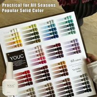 Fournisseurs professionnels de produits pour ongles, collection de vernis à ongles en gel 65 couleurs, fabricant de vernis à ongles en gel UV, ensemble de couleurs pour salon de manucure