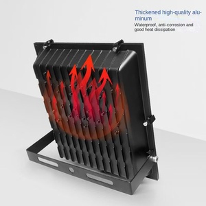 Luces de inundación solares de aluminio fundido a presión 30W con sensor de movimiento Luz de inundación LED solar Jardín al aire libre - Product Image 4