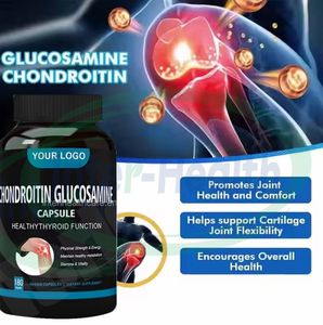 Ausreson自社ブランドグルコサミンMSM骨健康筋肉関節サポートサプリメント製品グルコサミンコンドロイチンMSMカプセル - Product Image 3