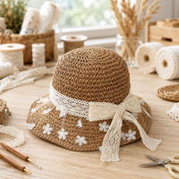 Sombrero de Piel Sintética Estilo Coreano, Ajustable y Portátil, para Mujer, Ideal para Vacaciones en la Playa, Protección Solar, Pesca, Verano