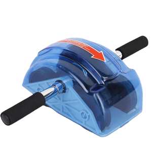 Blue PP Home Exercise and Fitness Equipment 4-Wheel Roller <strong>Slide</strong> for Strength Arms <strong>Abdominal</strong> Slider <strong>Machine</strong> Best Price - Product Image 1