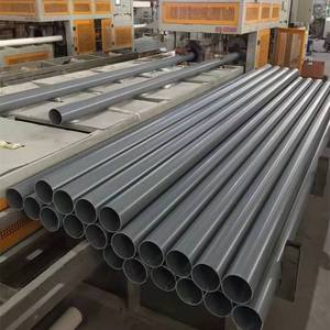 Tuyau d'alimentation UPVC haute durabilité de 2.5mm Tube d'égout de drainage d'alimentation électrique et d'eau de grand diamètre - Product Image 5