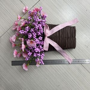 Ghirlanda <span class=keywords><strong>di</strong></span> Fiori Artificiali Primaverili/Estivi 2026 con Bacche e <span class=keywords><strong>Campanelle</strong></span>, Cesto <span class=keywords><strong>di</strong></span> Fiori per Decorazioni Domestiche, Fatto a Mano, Alta Qualità - Product Image 5