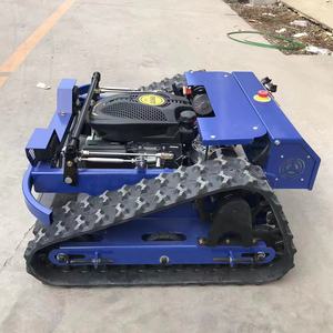 Самоходная гусеничная газонокосилка 80 см 100 см 120 см LW500 бензиновая Автоматическая газонокосилка с дистанционным управлением - Product Image 5