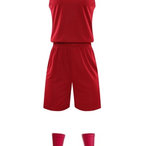 Tenue de basketball unisexe personnalisée, maillot sans manches imprimé américain, séchage rapide, respirant, uniforme d'équipe pour compétition et entraînement - Product Image 5
